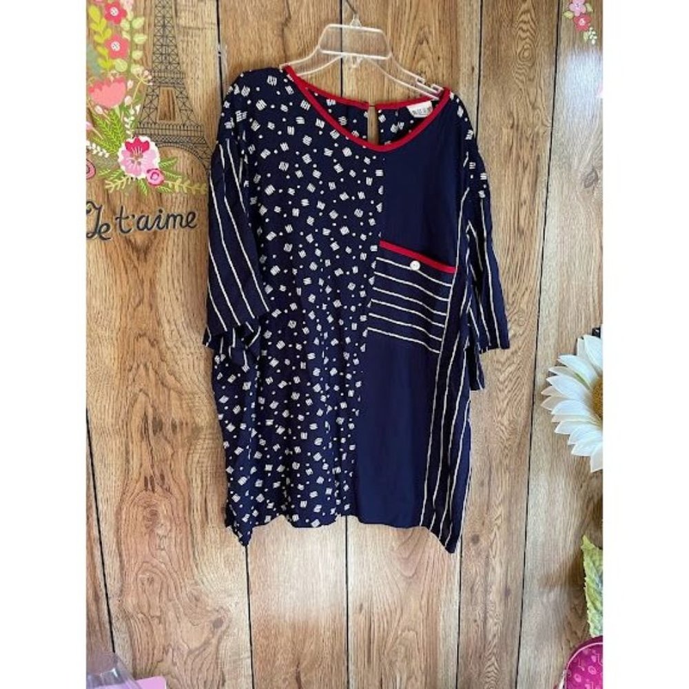 Women's Russ Mixed Print Short Set -Vintage Set